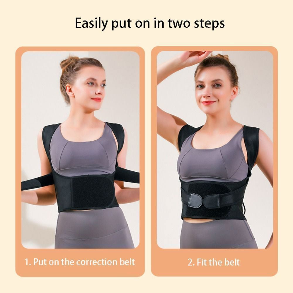 Adjustable Back Posture Corrector Anti-Camel Sitting Posture Correction Belt UK