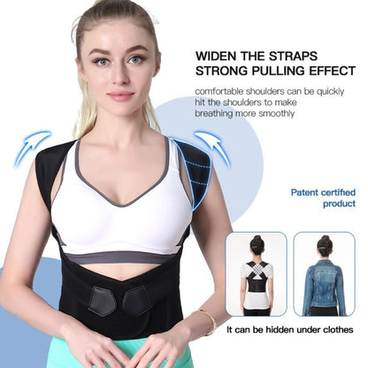 Adjustable Back Posture Corrector Anti-Camel Sitting Posture Correction Belt UK