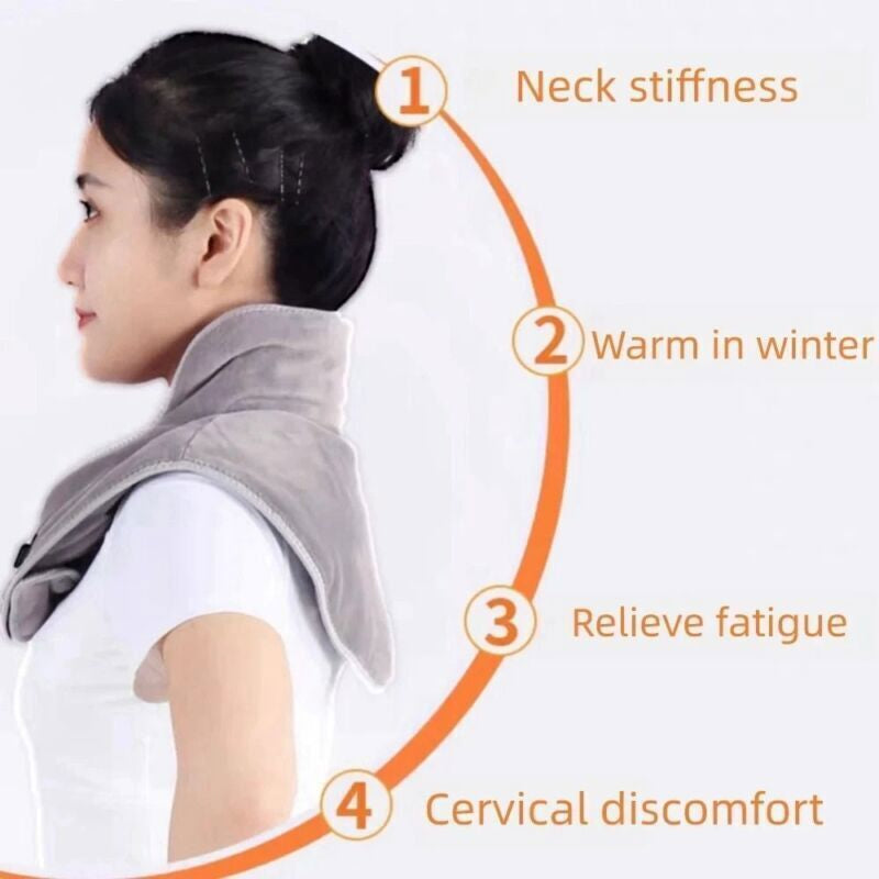 BackSavers™ Electric Heating Neck and Shoulder Pad